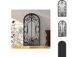 Vidaxl Specchio Nero 70X30 Cm In Ferro Per Interni - Specchio