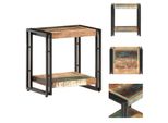 Vidaxl Tavolino 40X30X40 Cm In Legno Massiccio Antico - Tavolini