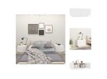 Vidaxl Comodino Bianco 100X35X40 Cm Materiale Legno - Comodini