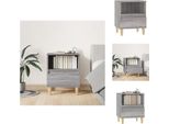 Vidaxl Comodino Grigio Sonoma 40X35X50 Cm - Comodini