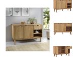 Vidaxl Credenza Otta 114X43X73,5 Cm Pino Massiccio - Credenze
