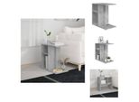 Vidaxl Tavolino In Cemento Grigio 50X30X50 Cm Materiale A Base Di Legno - Tavolini