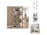 Vidaxl Libreria/Divisorio Bianco 80X24X159 Cm In Legno - Librerie E Scaffali