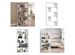 Vidaxl Libreria/Divisorio Bianco 80X24X159 Cm Materiale A Base Di Legno - Libreria - Librerie - Libreria - Librerie
