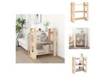 Vidaxl Libreria/Divisorio 80X35X91 Cm In Legno Di Pino Massiccio - Librerie E Scaffali