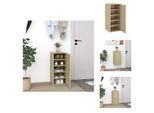 Vidaxl Scarpiera Rovere Sonoma 32X35X70 Cm In Legno - Scarpiere E Armadietti