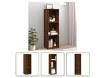 The Living Store Libreria/Tv Marrone Effetto Rovere 36X30X114 Cm