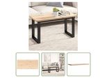 The Living Store Piano D'appoggio 90X40X2,5 Cm Rettangolare In Legno Di Pino Massiccio