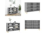 Vidaxl Credenza Grigio Sonoma 103,5X35X70 Cm Materiale A Base Di Legno - Credenza - Credenza - Mobile Laterale - Libreria