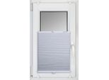 Tende Plissettate A Nido D'ape 100% Con Chiusura A Chiave (Bianco PM01, 80X120 Cm)