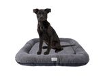 Cuccia Per Cani - Tappetino Per Cani Impermeabile E Lavabile In Codura | In & Outdoor Per Cani Di Piccola Taglia | Colore: Grafite, Misura S: 70 X 50 Cm
