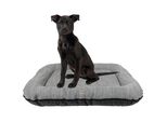 Cuccia Per Cani - Tappetino Per Cani Impermeabile E Lavabile In Codura | In & Outdoor Per Cani Di Piccola Taglia | Colore: Grigio, Misura S: 70 X 50 Cm
