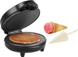 TRISTAR Waffeleisen WF-1170, schwarz, B:25,8cm H:11,9cm T:20,7cm, Waffeleisen