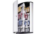 Durable Cassetta Portachiavi Key Box 72 Con Serratura A Chiave, Argento, 195523