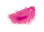 Piume Meyco Marabu Rosa 17 Pezzi In Un Sacchetto Di Circa 10-12 Cm Di Lunghezza