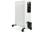 Tristar | KA-5181 | Riscaldatore A Olio | 2000 W | Numero Di Livelli Di Potenza 3 | Adatto Per Ambienti Fino A 65 M³ | Adatto Per Ambienti Fino A 25 M² | Bianco | IP00