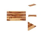Vidaxl Piano Da Tavolo In Legno Massiccio Di Palissandro 15-16 Mm 60×100 Cm - Piani Da Tavolo