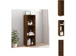 Vidaxl Libreria/Tv Marrone Effetto Rovere 36X30X114 Cm - Librerie E Scaffalature
