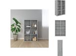 Vidaxl Libreria/Sideboard Grey Sonoma 66X30X98 Cm Materiale A Base Di Legno - Librerie E Scaffali