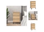 Vidaxl Comodino Rovere Sonoma 40X35X70 Cm Materiale Legno - Comodini