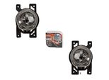 Johns, Fendinebbia + Osram Night Breaker Laser Adatto Per Fiat Doblo Set Lr 51814483 1710056 95509566 51814396 1710054 95509565
