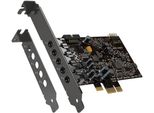 CREATIVE Soundkarte Sound Blaster Audigy FX V2, schwarz, B:11,74mm H:12,1mm T:2,16mm, Soundkarten, Hi-Res 5.1 PCIe