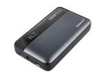Powerbank HE20000 Grau/Schwarz, 20.000 Mah, Pd 3.1, Quick Charge 3.0