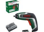 Akkuschrauber Ixo 7 Bit-Set 3,6Volt GrüN/Schwarz, Li-Ionen Akku 2,0Ah, 32-Teiliges Schrauberbit-Set