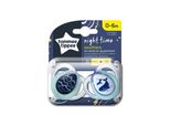 Tommee Tippee Succhietto Notturno 0-6M, 2 Pezzi
