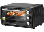 Steinborg Mini Forno 13 Litri | Forno Per Pizza | 60°-250°C | Timer | Vassoio Raccogli Briciole | Mini Forno | Forno | Forno Piccolo | 1200 Watt |