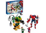 Lego 76198 Marvel Mech Duel Tra Spider-Man E Doctor Octopus Con Figure D'azione Dei Supereroi