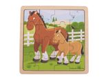 Puzzle Bigjigs Toys - Cavallo E Puledro