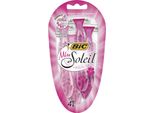 Bic 8897253 Rasoio Monouso Bic Miss Soleil, Per Donna, Confezione Da 4 Pz