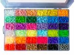 Set Di Perline Stirabili La Manuli 11000 Pezzi 5Mm, 36 Colori, Brillanti, Compatibili Con I Marchi