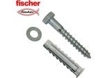 Tasselli E Viti Fischer 535512 Tasselli E Viti 2 Pezzi (10 X 80 Mm)