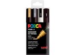 Set Di Marcatori Posca PC-5M Gswb 4 Pezzi