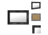 Vidaxl Specchio Da Parete In Stile Barocco 60X40 Cm Nero - Specchio