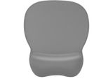 Inf Tappetino Per Mouse Ergonomico Con Poggiapolsi Grigio