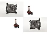 Johns, Fendinebbia Osram Night Breaker Laser Adatto Per Audi A4 8K Set L+R 8T0941699 8T0941699E 8T0941700 8T0941700E