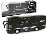 Autobus Della Polizia Con Tensione Nera