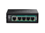Trendnet TI-B541 Trendnet Switch 5-P. Industr. Gbit Poe Pass-Through Din-Rail