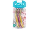 Gillette Venus3 Dragonfruit Rasoio Usa E Getta 3 Pezzi