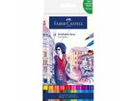 Faber Castell Aqua Dual Marker Gofa 0,4 Mm Confezione Da 18 Pezzi