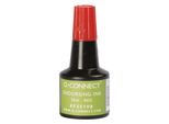 Q-Connect® KF25108 Inchiostro Per Timbri - Senza Olio, 28 Ml, Rosso