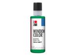 Marabu 0406 04 067 Window Color Fun&Fancy, SaftgrüN 067, 80 Ml