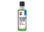 Marabu 0406 04 062 Window Color Fun&Fancy, HellgrüN 062, 80 Ml