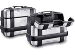 Coppia Valigie Laterali Monokey Givi TRK33N Trekker Anodizzato 33L