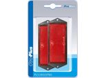 Riflettore Rosso 104X40Mm Da Avvitare 2 Pezzi In Blister