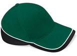 Berretto / Cappello Da Competizione Beechfield B171 | Teamwear - Colore: Verde Bottiglia/Nero/Bianco - Taglia: Unica