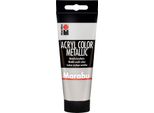 Marabu Vernice Acrilica Acryl Colour 100 Ml Argento 082